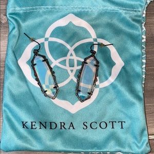 Kendra Scott Gunmetal Earrings